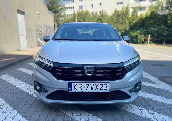 Dacia Logan cena 37999 przebieg: 118741, rok produkcji 2021 z Kraków małe 92